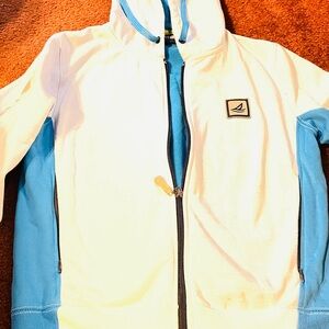 Sperry Blue and Yellow Top-SiderSperry Topsider zip up hoodie
